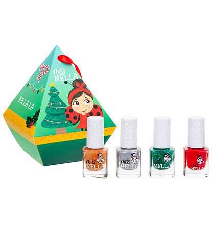 Miss Nella Gave?ske - Twinkle Festive - 4 Neglelakker