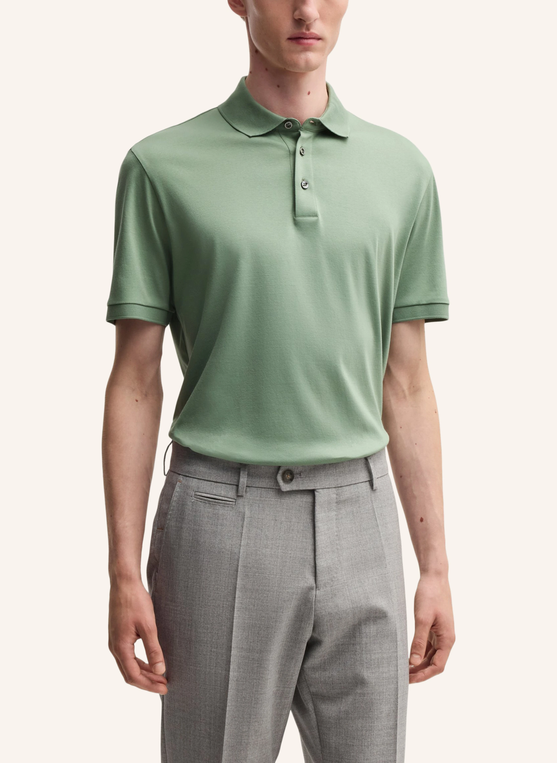 BOSS Poloshirt L-PERRY 14 Regular Fit