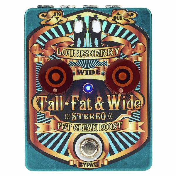 Lounsberry Pedals Tall, Fat & Wide