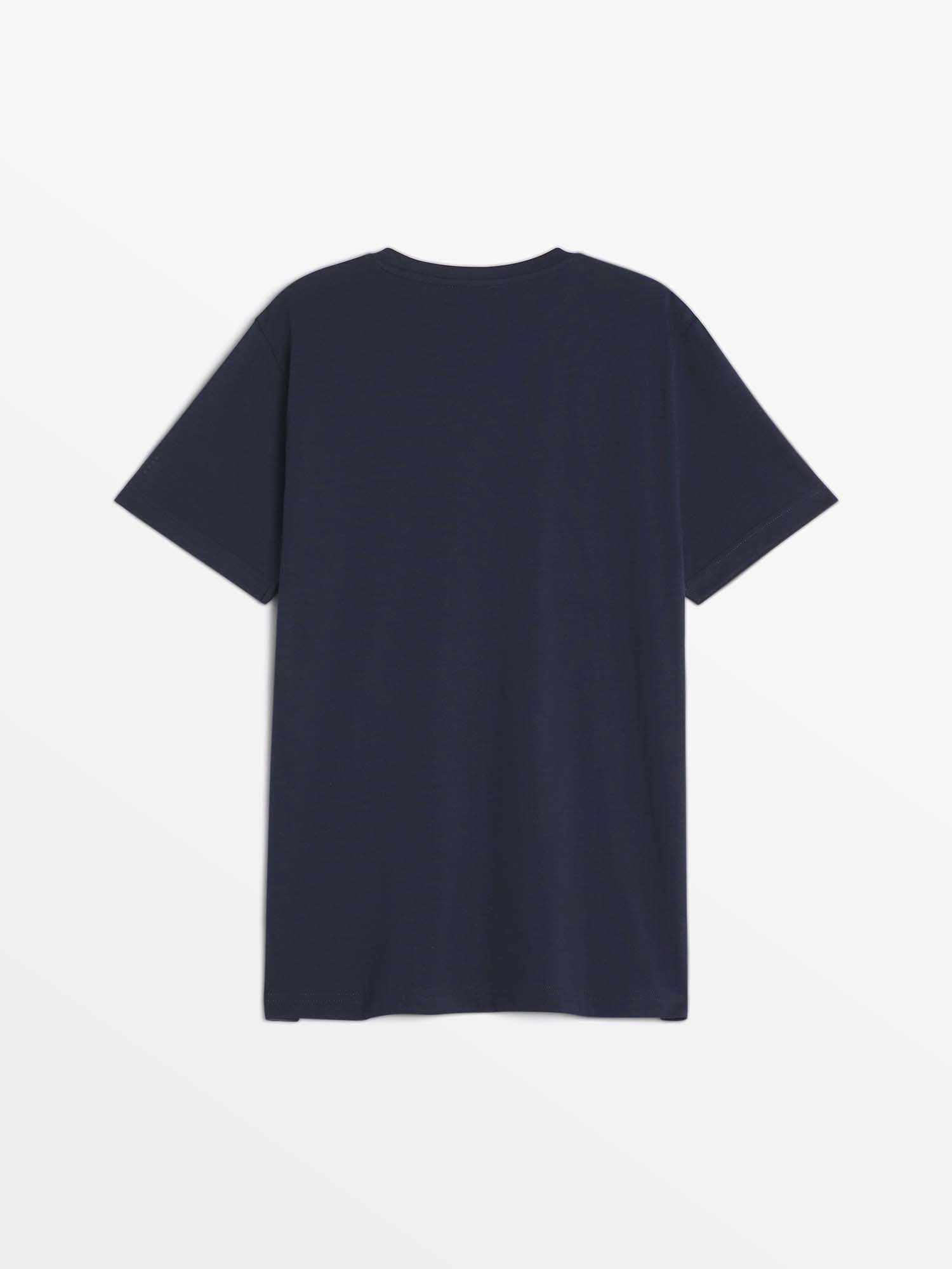 Tee Shirt Homme Manches Courtes Marine