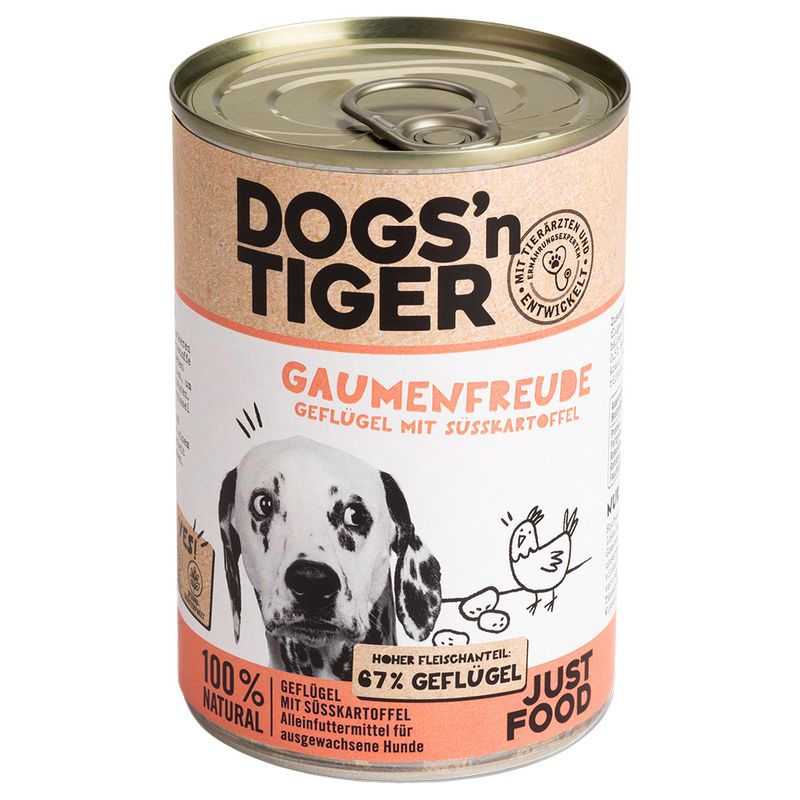 Lot Dogs'n Tiger Adult 12 x 400 g