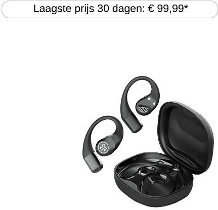 JLab Epic Open Sport - Draadloze Oordopjes - 14.2MM Drivers - Bluetooth 5.4 - IP55 Zweetbestendig