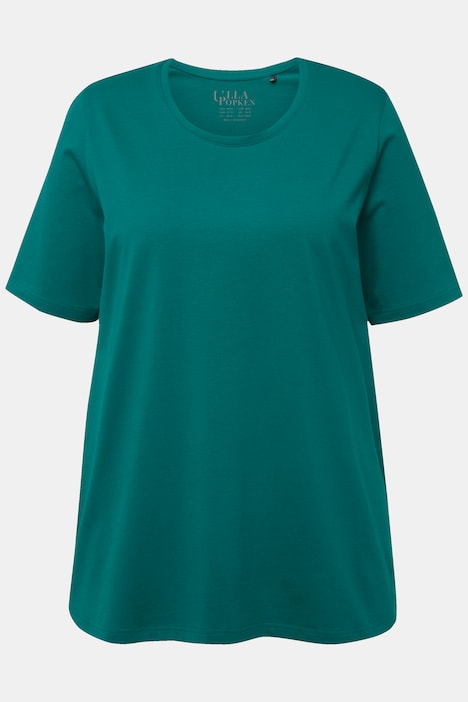 T-Shirt, A-Linie, Rundhalsausschnitt, Halbarm