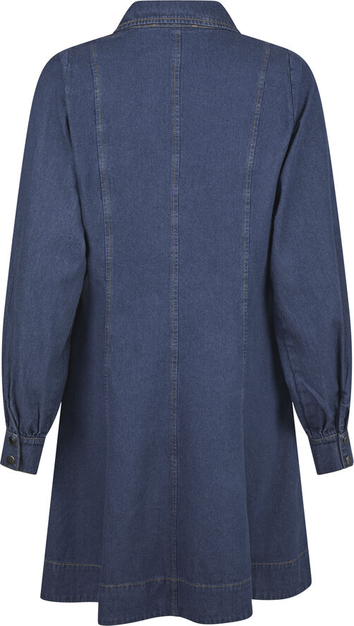 Neo Noir Hanne Denim Dress Dark blue