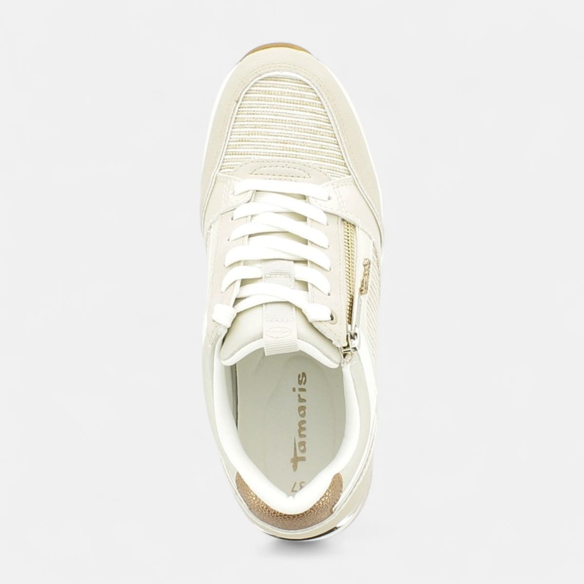 Baskets basses Femme beige