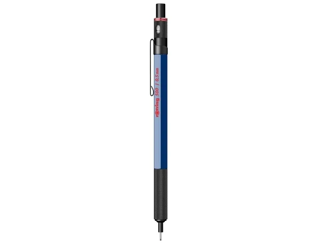 ROTRING blyant med fint blyant 500 metallic blå 0,5 mm gaveæske
