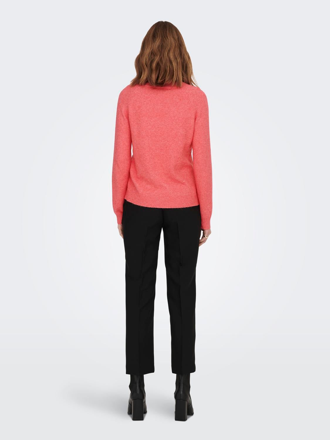 ONLRICA Strickpullover Sun Kissed Coral