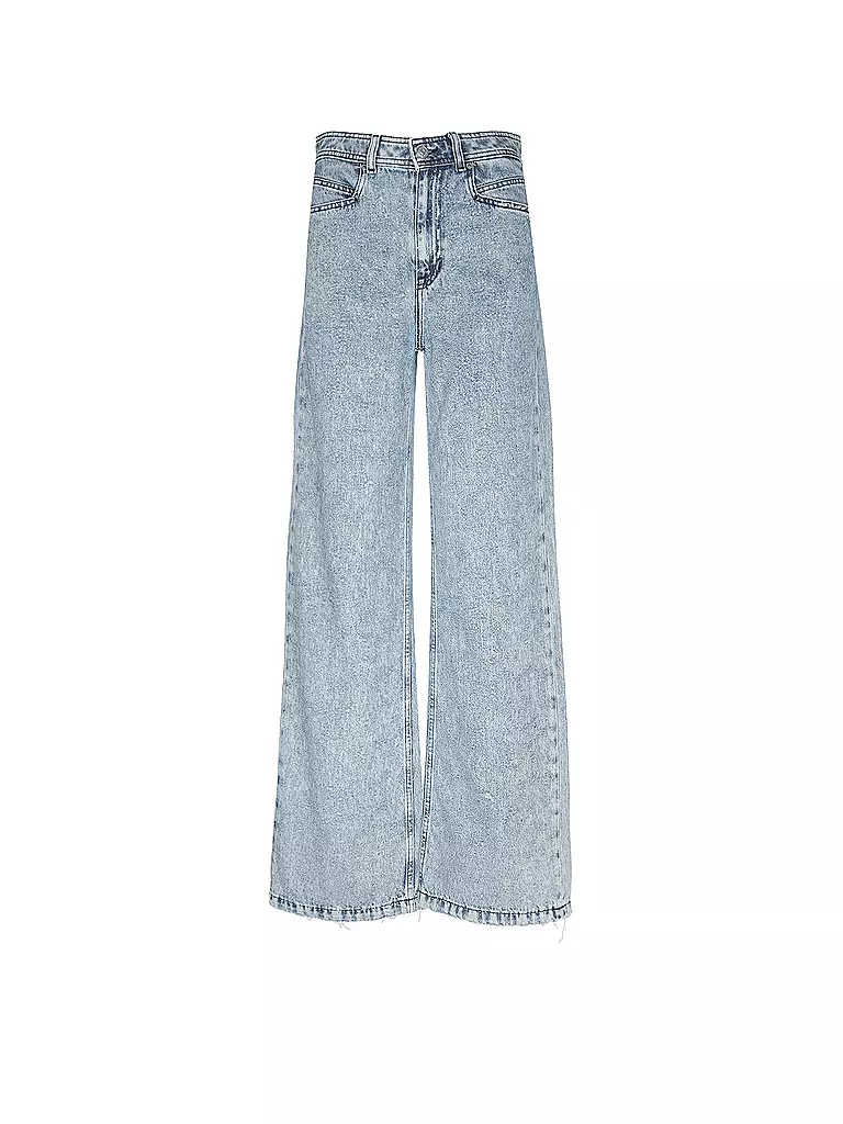 BOSS Jeans Wide Leg Fit MARLENE  blau