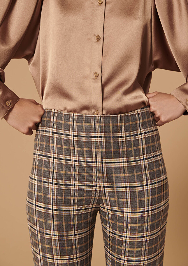 Pantalon Peninagris en tartan