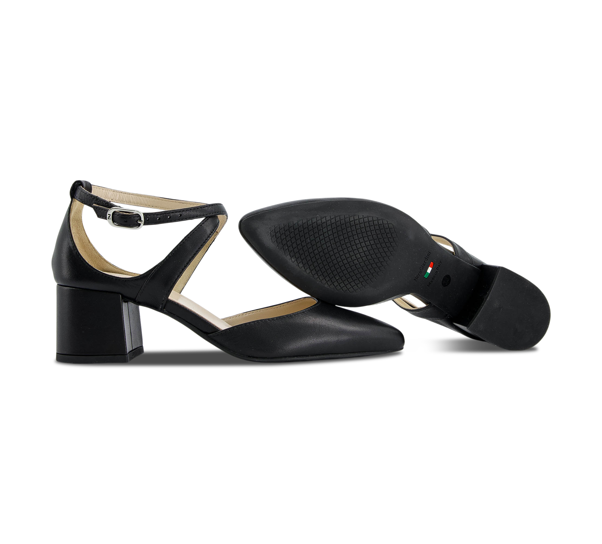 Nero Giardini Riemchensandalen schwarz