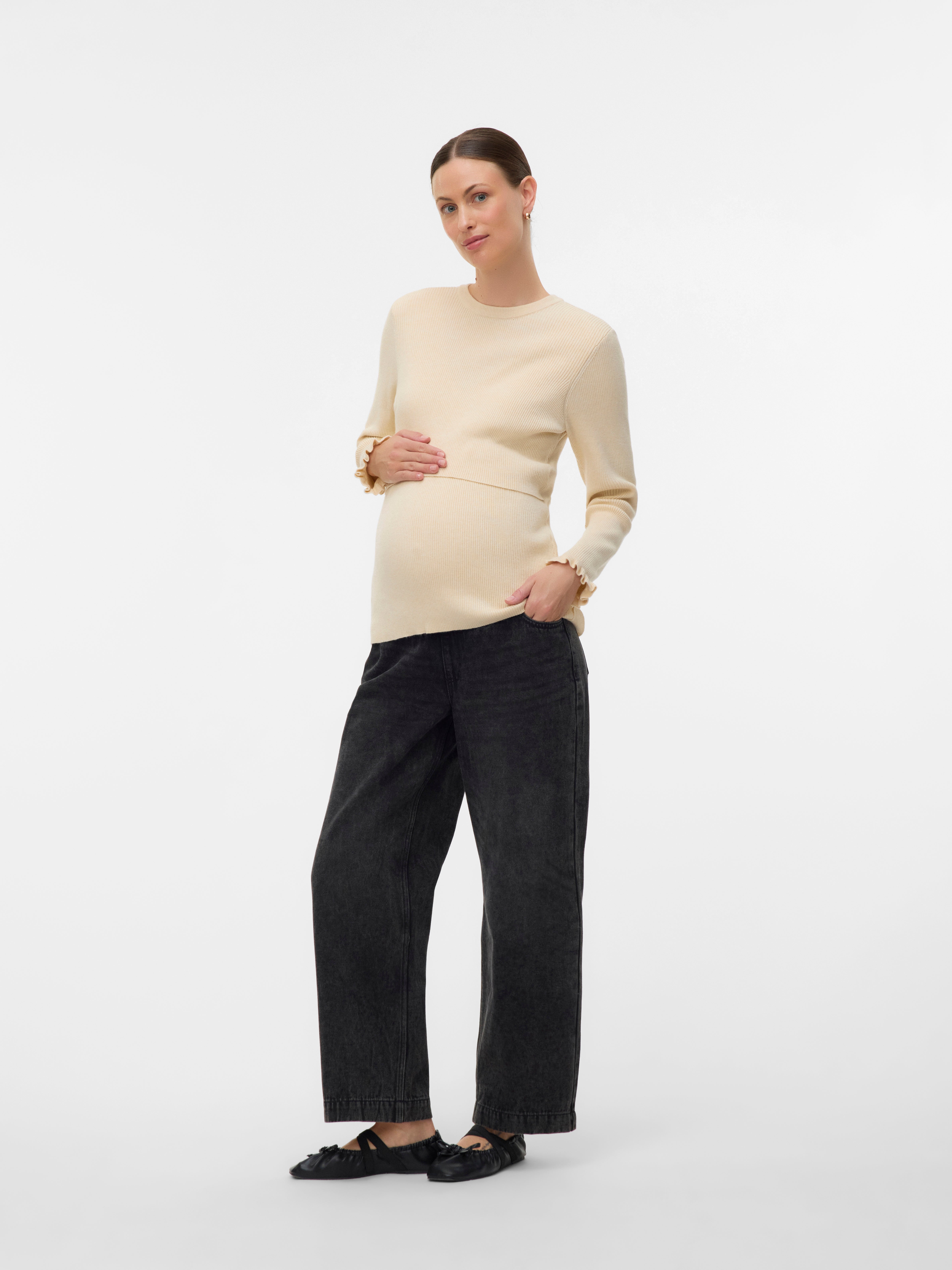 Regular fit O-hals Top