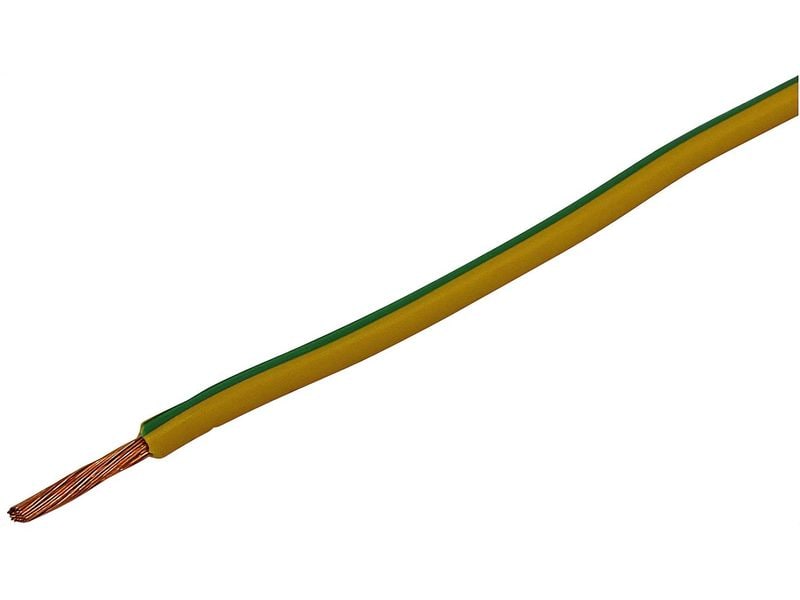 STEFFEN T-Litze 2.5 mm², 100 m Gelbgrün Installationskabel