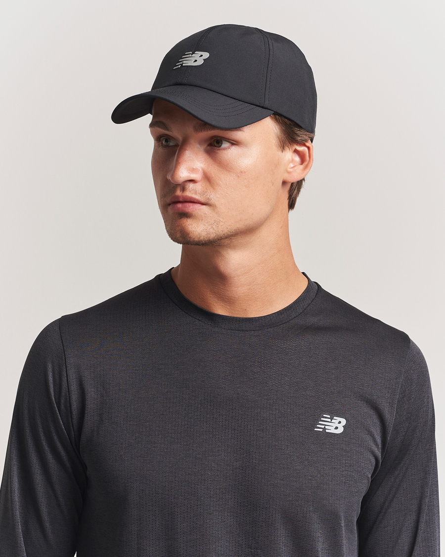 New Balance Running 6-Panel Performance Hat Black