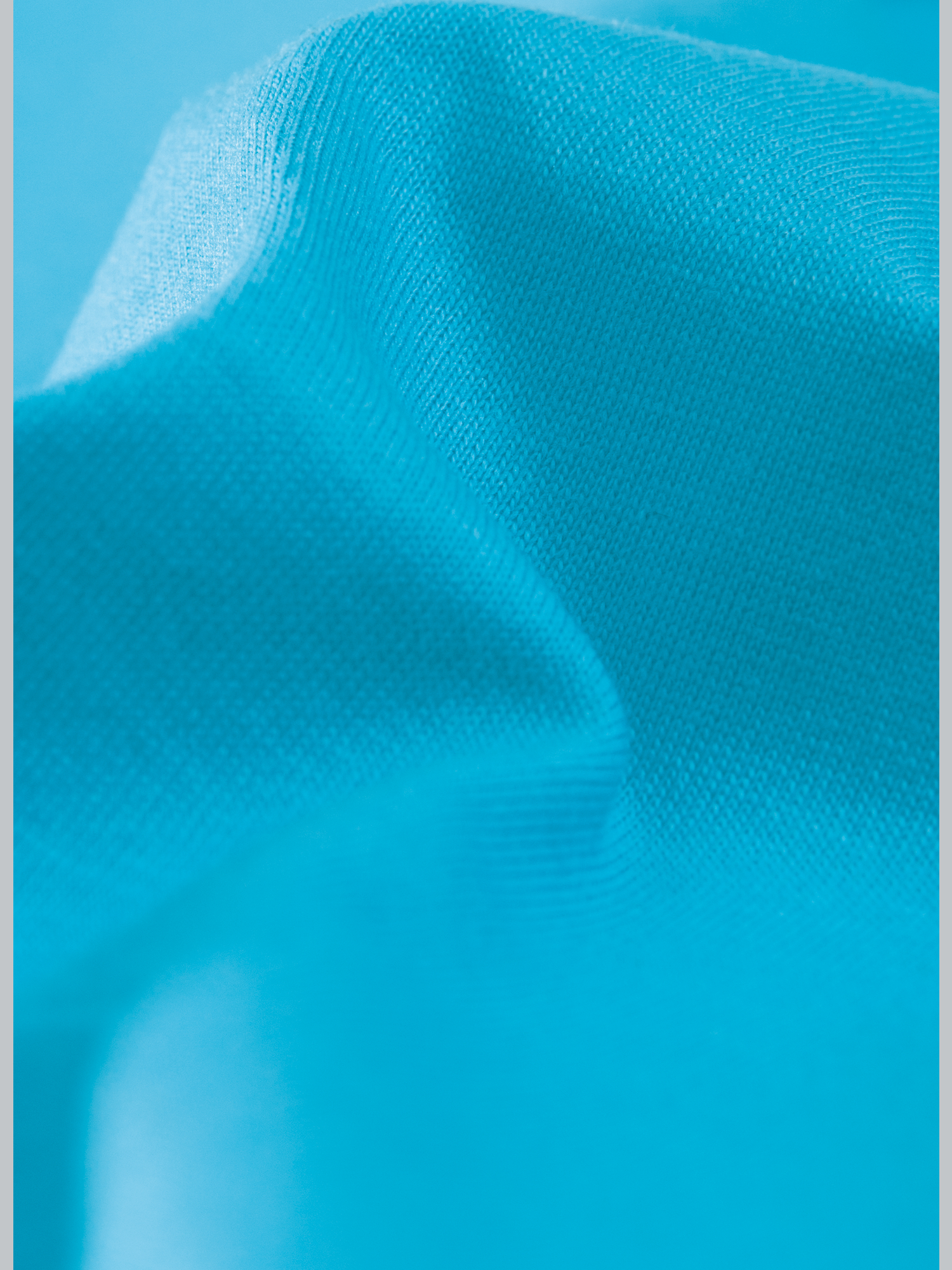 T-Shirt aus 100% Baumwolle Azur