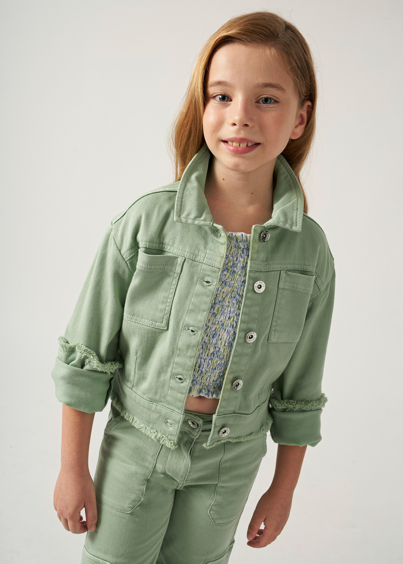 Jaqueta de sarja Better Cotton para meninas