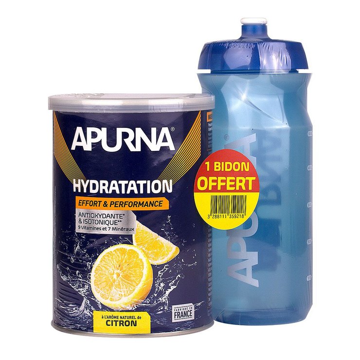 Hydratation effort citron 500g avec bidon offert