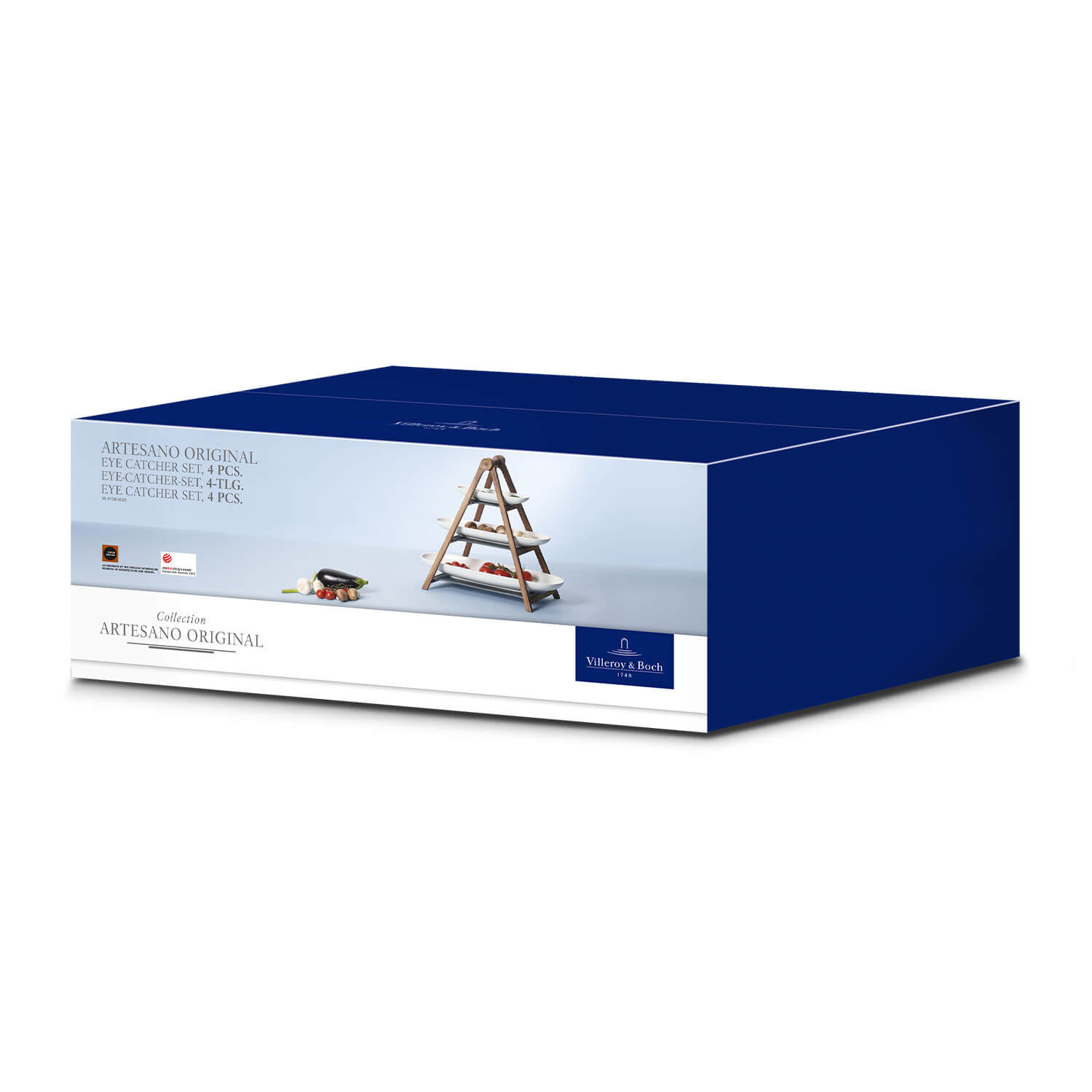 Artesano 3 Tier Stand Grey, 16.6'' x 10.1''