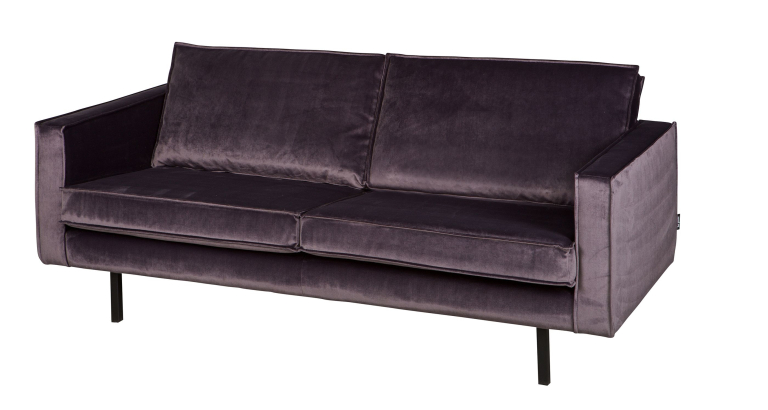 WOOOD Rodeo Velvet bank 2,5-zits roest