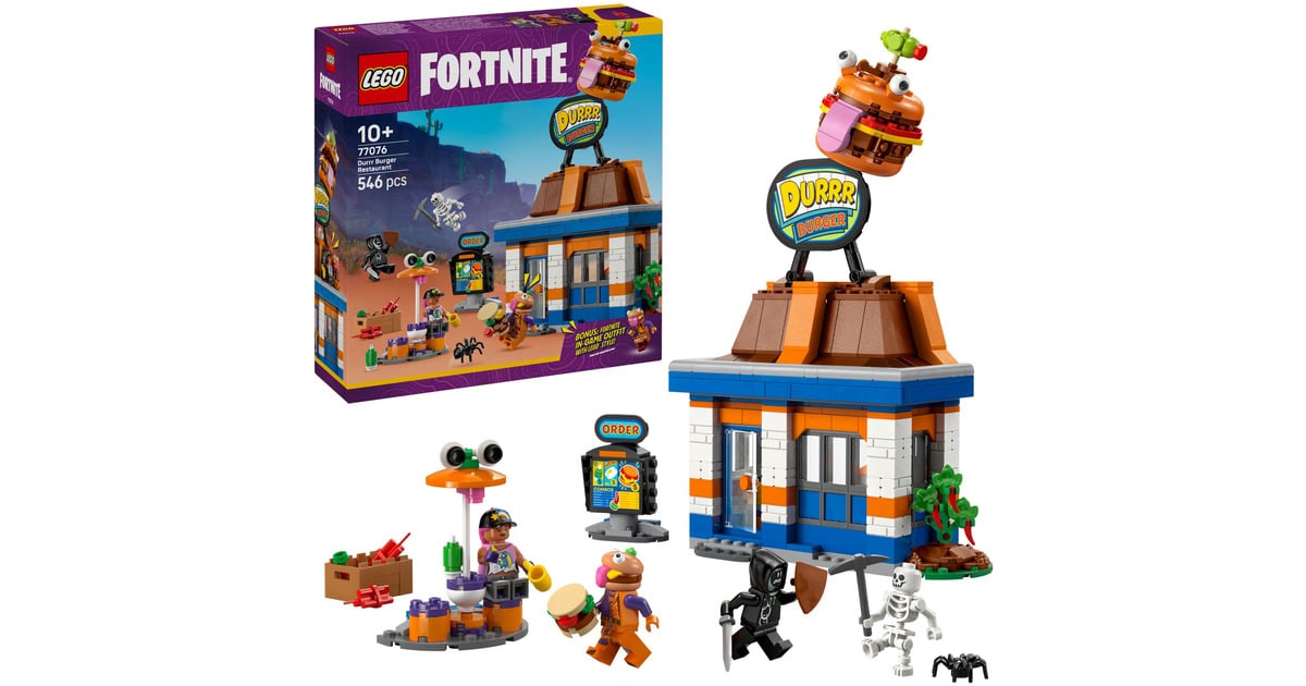 LEGOFortnite - Durrr Burger restaurant Constructiespeelgoed  (77076)
