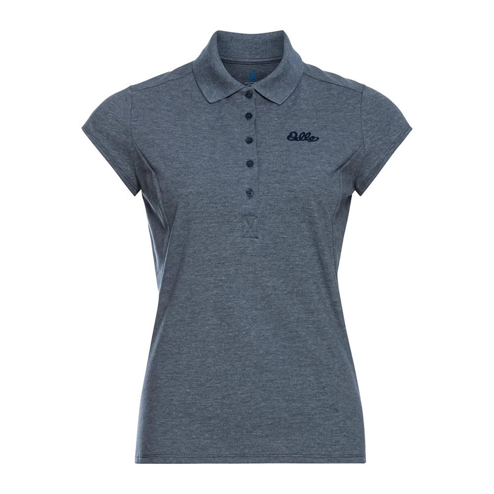 Odlo KUMANO - Polo Femme blue wing teal melange