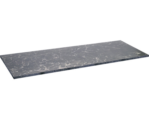 PICCANTE keukenwerkblad K370 Noir Deluxe, 3-zijdige randafwerking, incl. 2 extra decoratieve randen, doos 2460x635x30 mm
