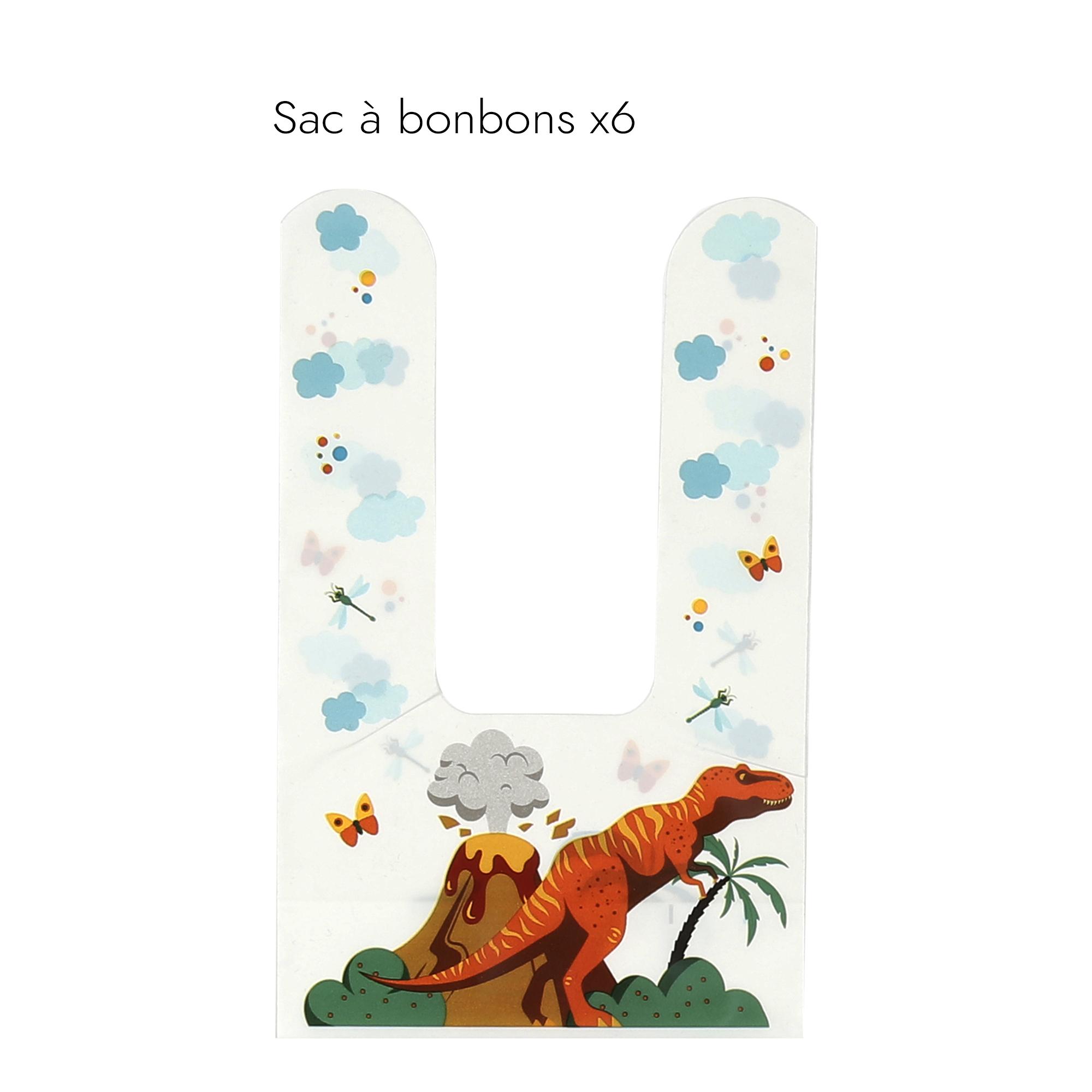 BOITE ANNIVERSAIRE DINOSAURE 53 PIECES