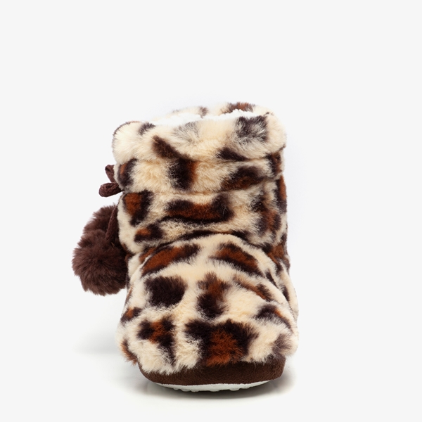 Thu!s meisjes sloffen met luipaardprint