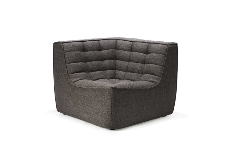 Ethnicraft N701 bank hoekelement beige