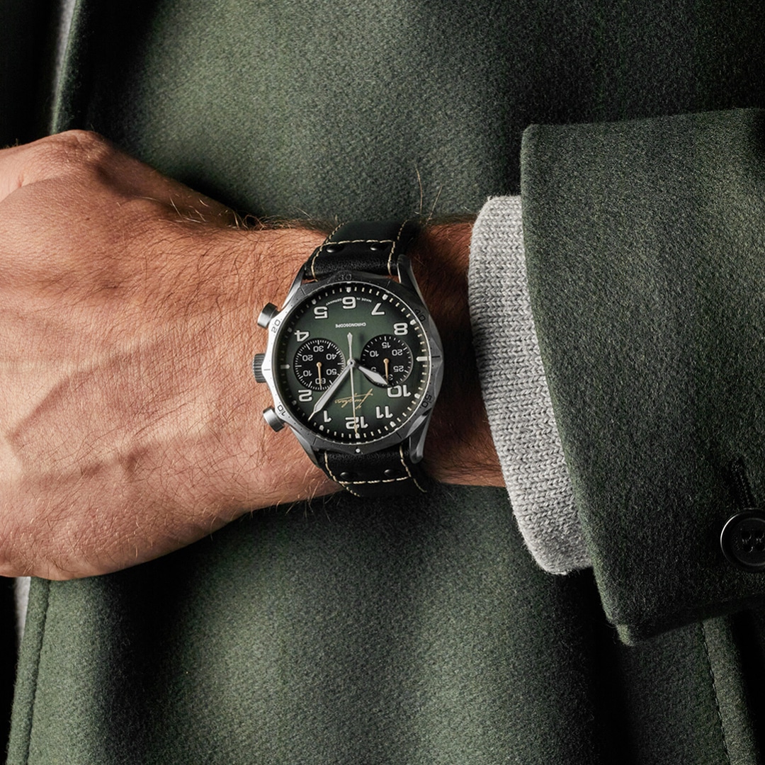 Junghans Meister Pilot Chronoscope Automatik