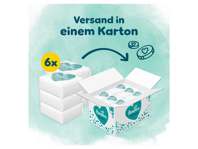 Pampers Windeln Harmonie Maxi Grösse 4 Monatsbox 9-14 kg, 174 Stück
