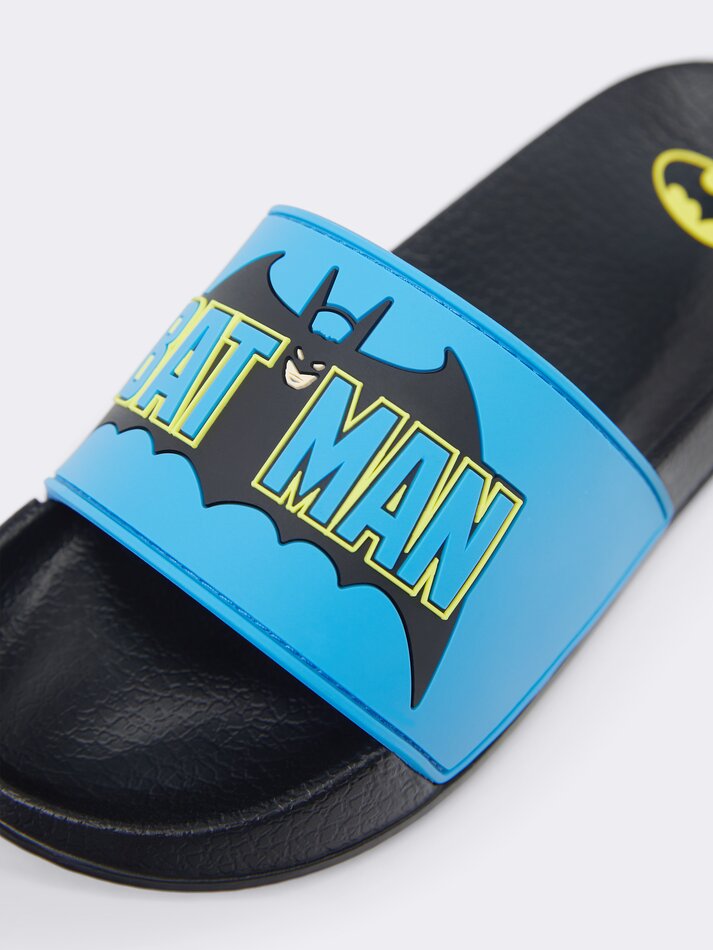 Sandália de banho Batman - DC - Preta