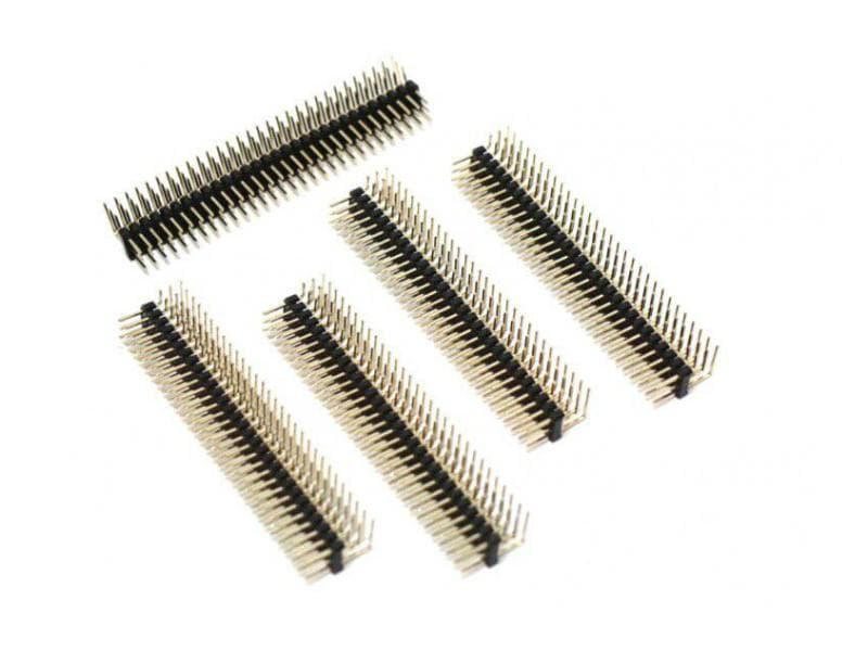 EP Pin-Header 3 x 30 Pol 90°, 5 Stk. Pin-Header Stiftleiste
