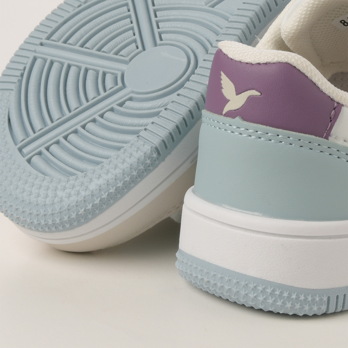 Jonas Nielsen Kinder Sneaker mit Klettverschluss helltürkis / weiss / hellblau