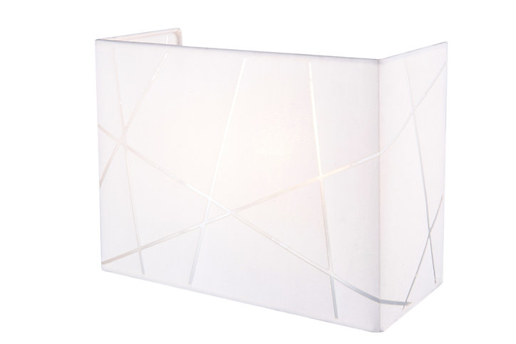 Applique murale Dachigam E14 IP20 blanc