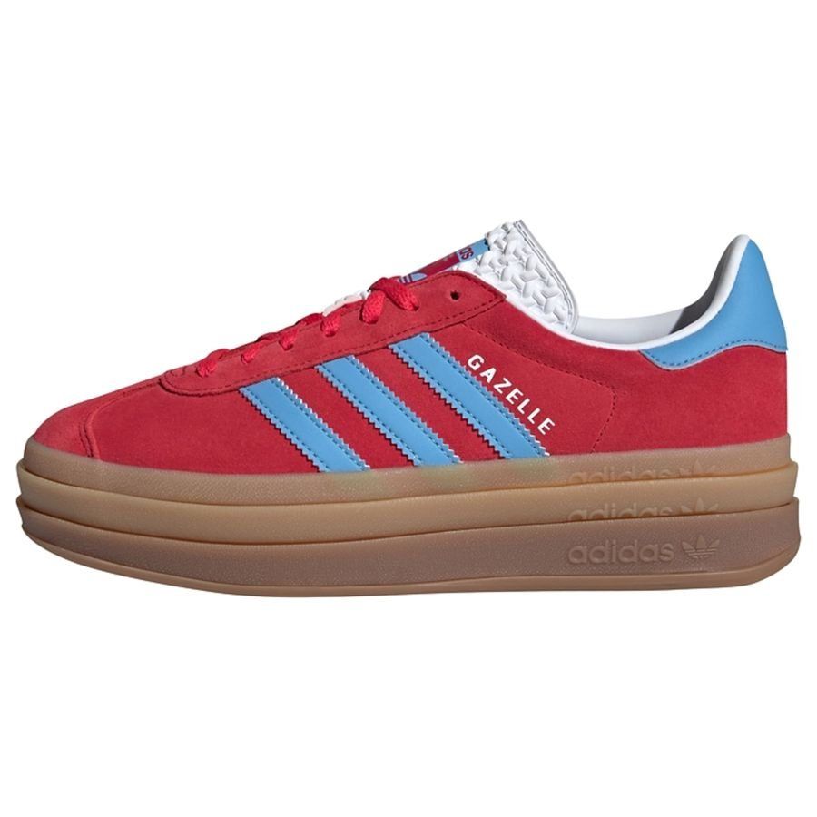 adidas Original Gazelle Bold Chaussures - Rouge/Bleu Femme