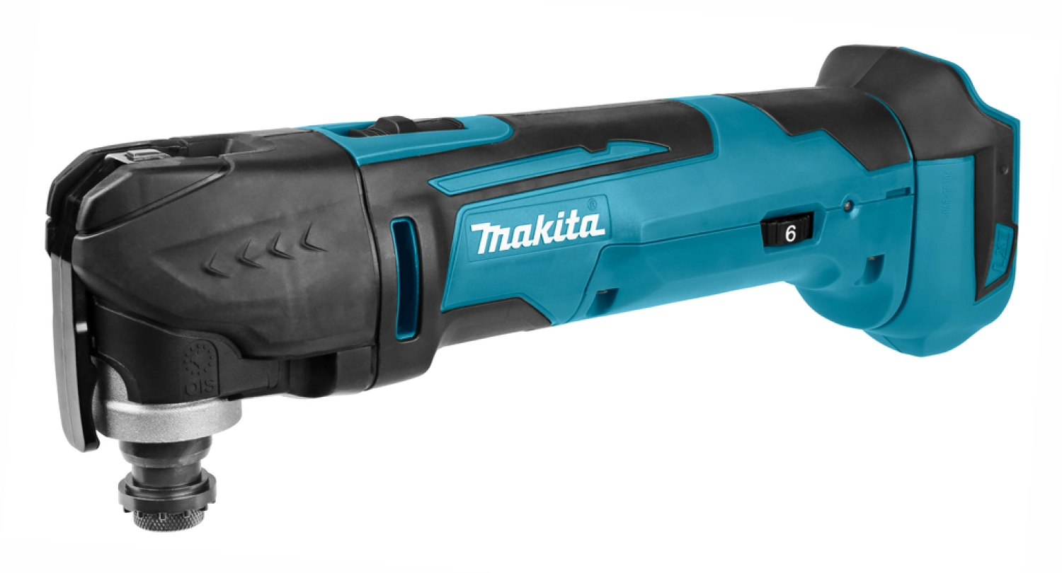 Makita DTM51RT1J3 18V Li-Ion Accu multitool set (1x 5.0Ah accu)   41 delige accessoireset in Mbox - snelwissel
