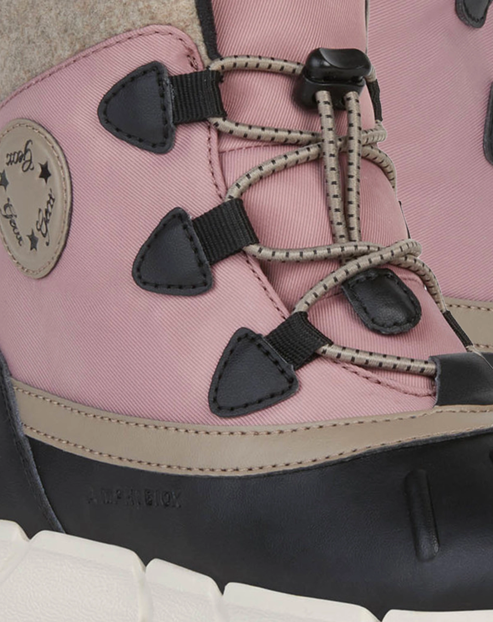Stiefeletten FLEXYPER GIRL in black/pink