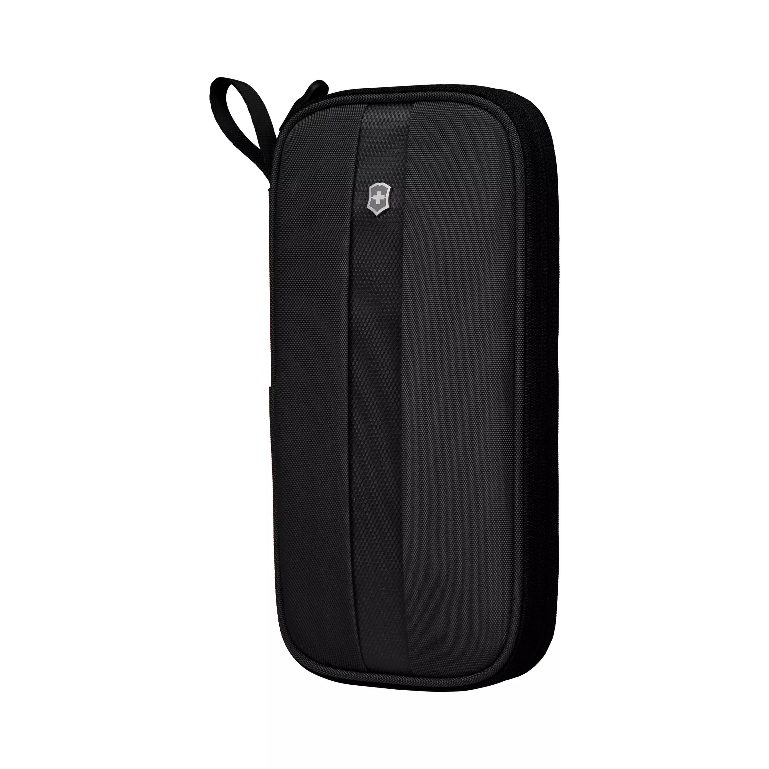 Reisemappe mit RFID-Schutz-schwarz