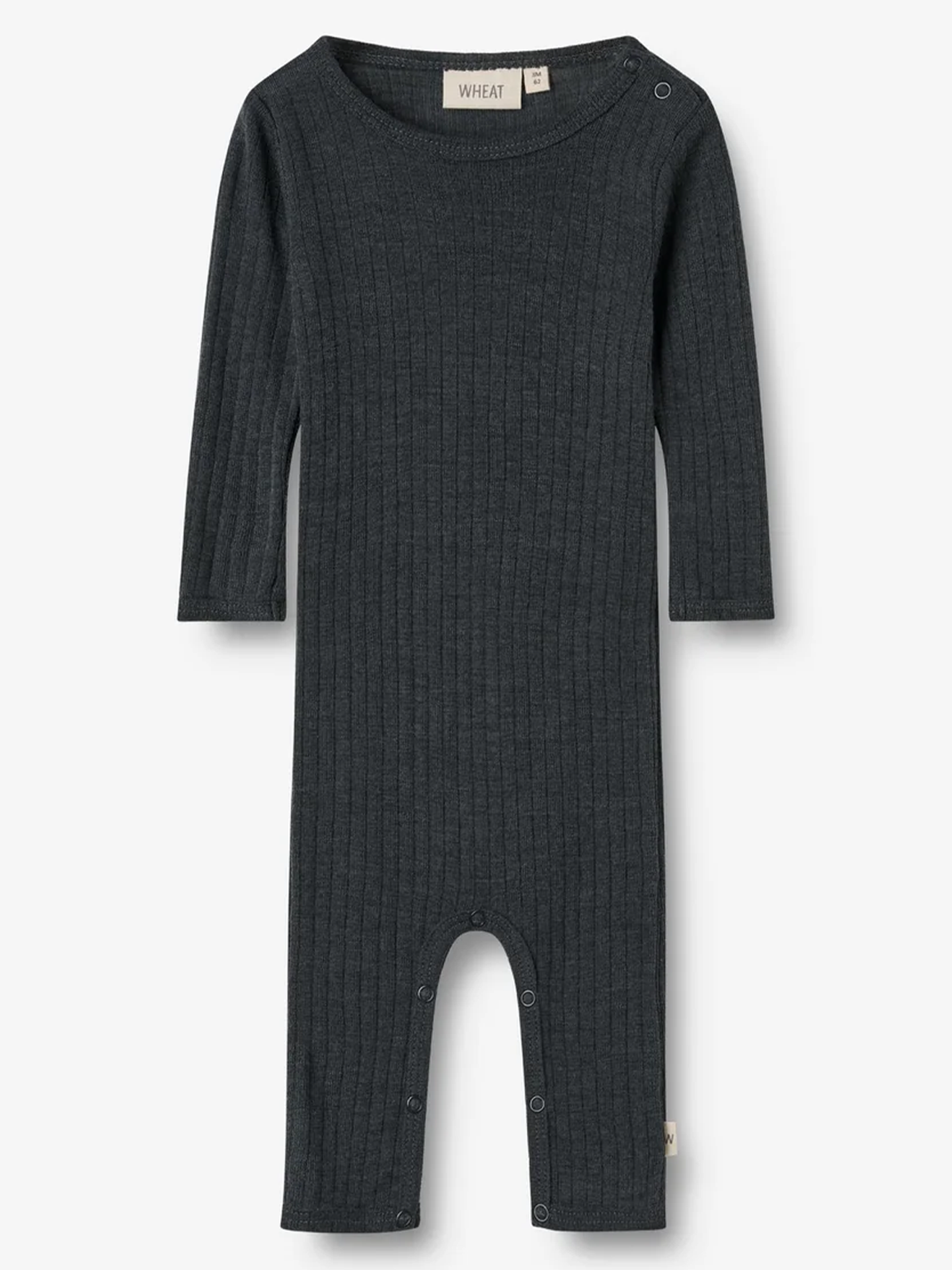 Wool Silk Jumpsuit Long Sleeve Frankie
