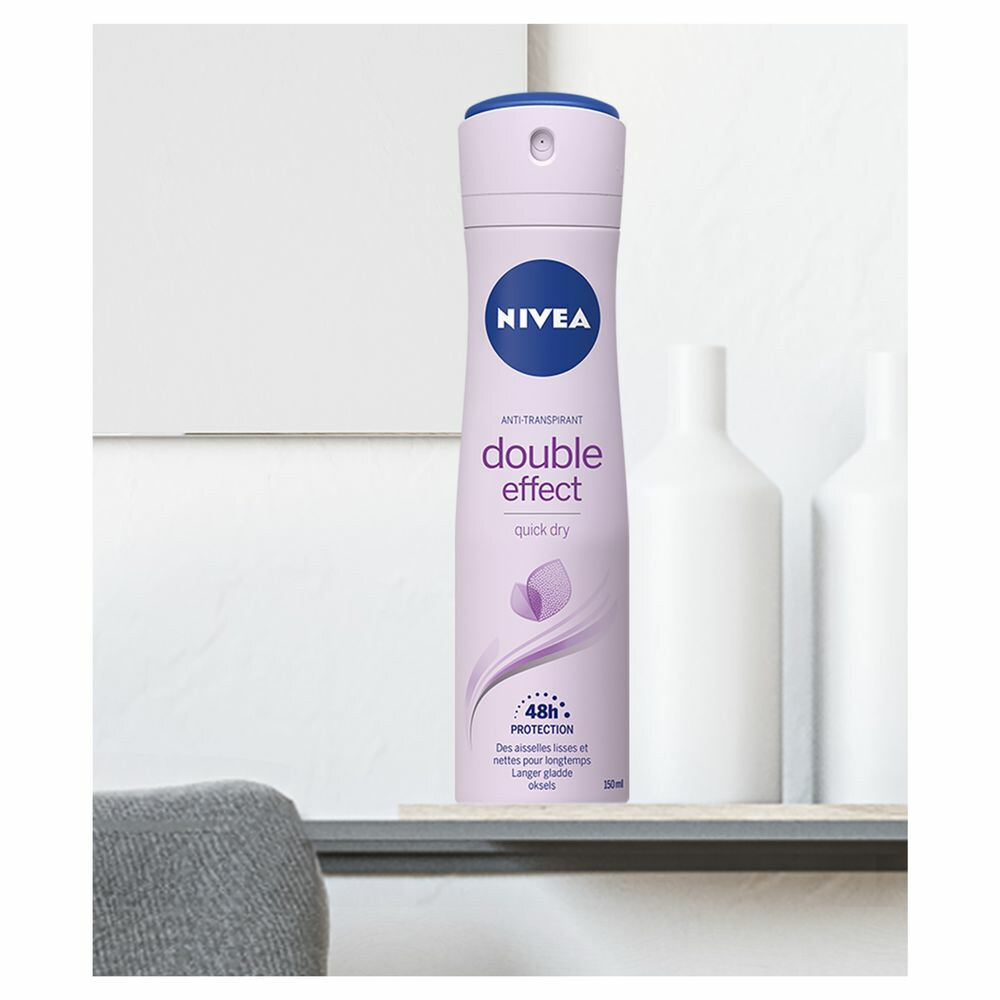 6x Nivea Deodorant Spray Double Effect150 ml