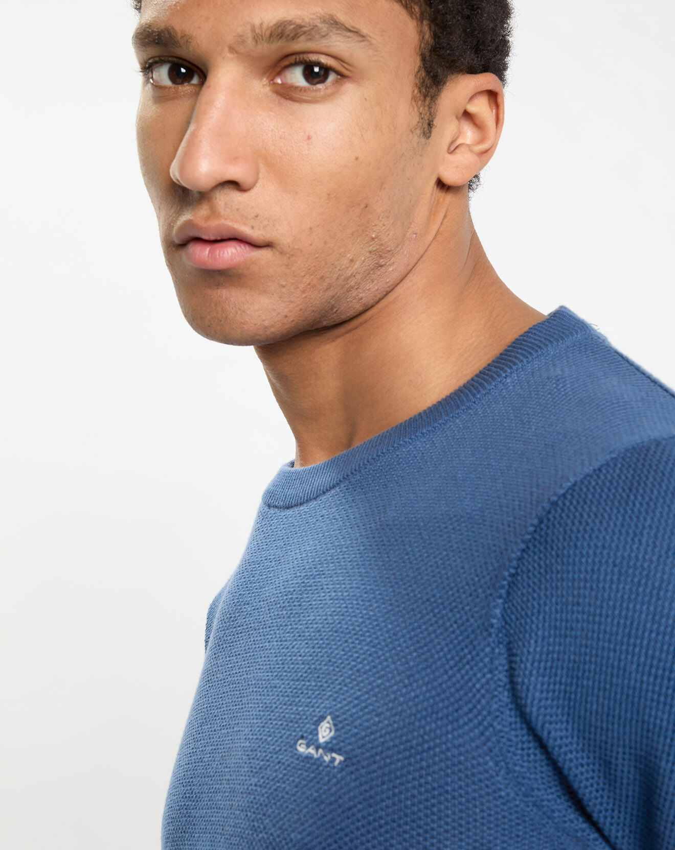 Gant Pull Armure bleu moyen