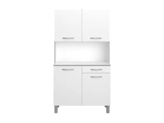 READY Buffet de cuisine L 101 cm Blanc