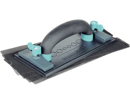 Wolfcraft gipsplaat schuurset, inclusief 4 rasterlijnen (2x korrel 120, 2x korrel 220)