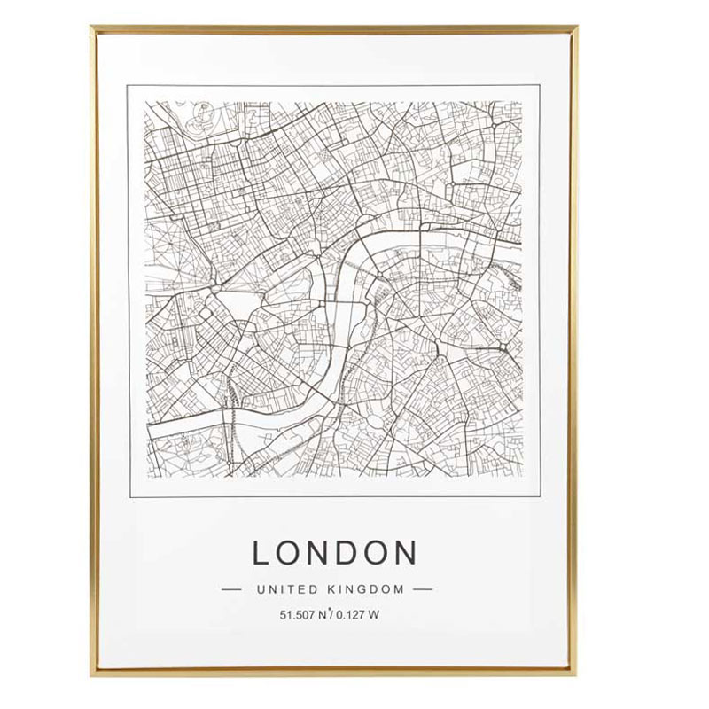 Toile imprimée London
