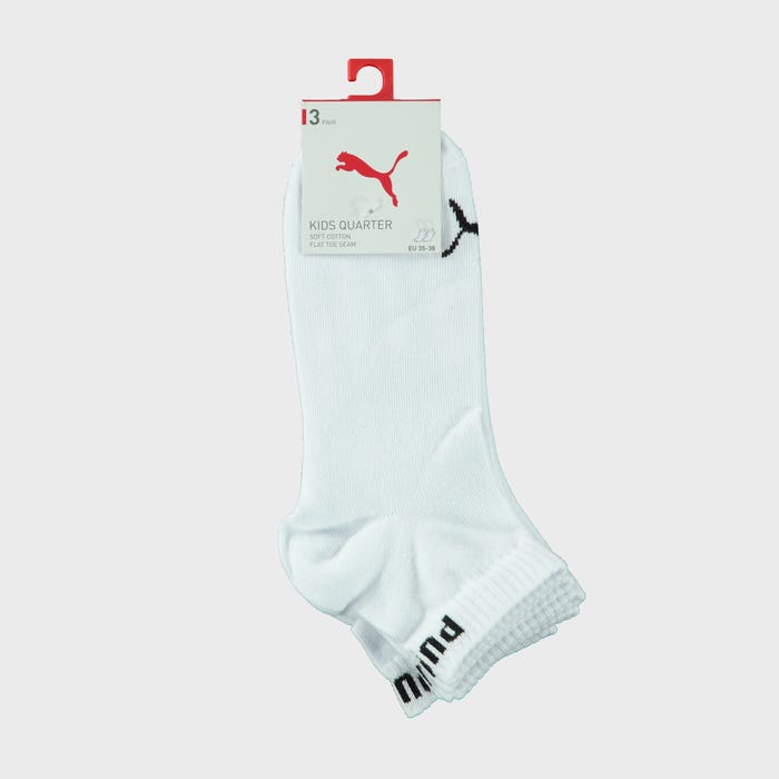 Puma-Kids 3-pack quarter enkelsokken