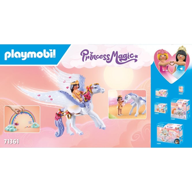 Playmobil® 71361 - Himmlischer Pegasus mit Regenbogen- Playmobil® Princess Magic