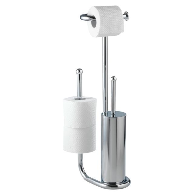Stand WC-Garnitur Universalo m. Ersatzrollenhalter