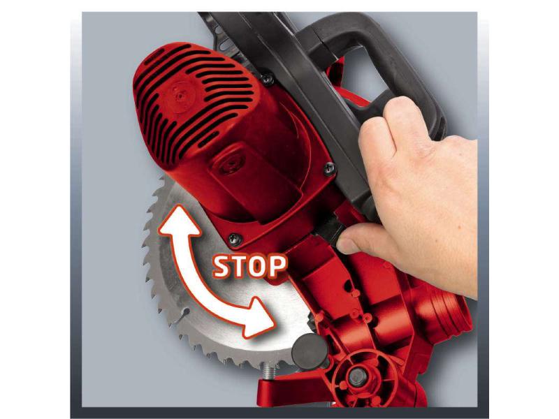 Einhell Kapp- und Gehrungssäge TC-MS 2112 Leistungsstarke Tischsäge mit staubgekapseltem Motor