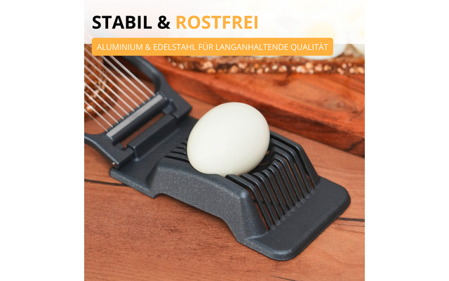 Westmark Duplex Eierteiler Black Edition
