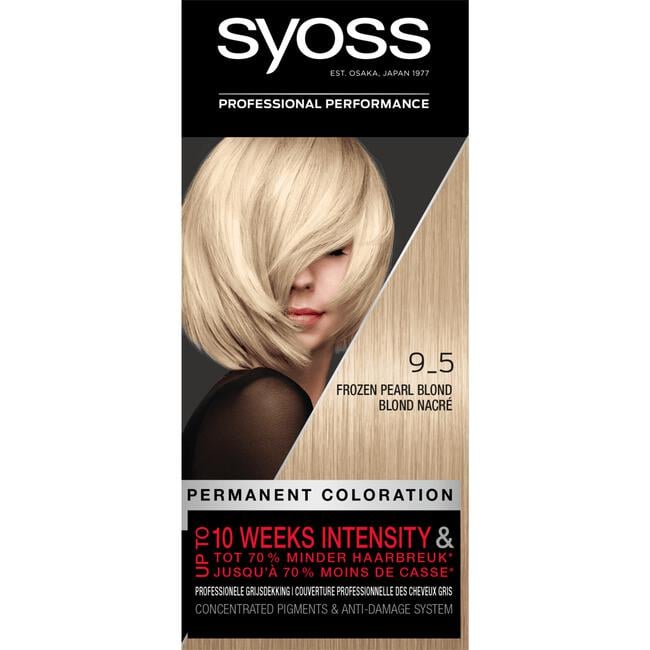 Syoss Color 9-5 Frozen Pearl Blond/Blond Nacré